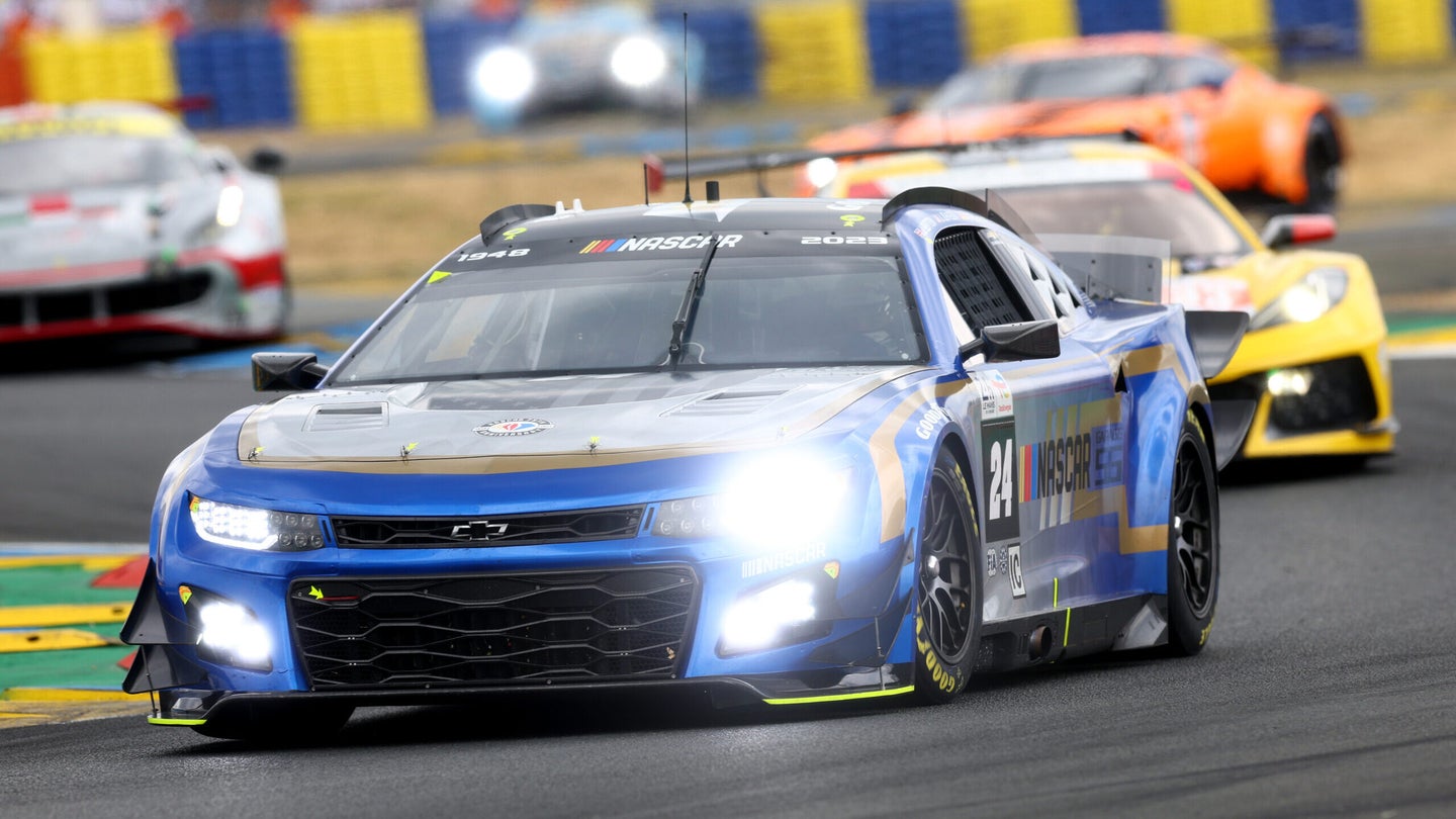 How the Garage 56 NASCAR Camaro Stole the Show at Le Mans On Track